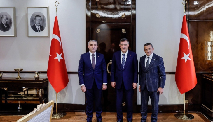 İMKON Genel Başkanı Tahir Tellioğlu yapı sektöründeki sorunları Cevdet Yılmaz'a anlattı: İşte sorunlar ve çözümleri!