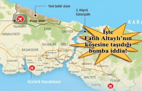 3’üncü havalimanının yeri mi değişecek?