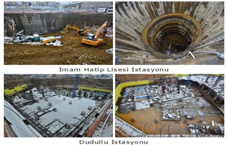 Üsküdar-Ümraniye-Çekmeköy metrosundan son fotoğraflar!