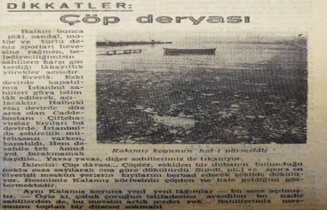 1948 yılında İstanbul sahilleri çöp deryasına dönmüş!