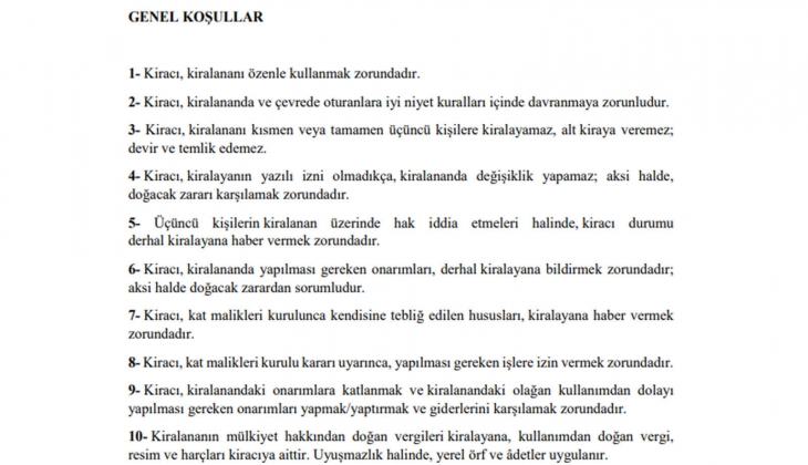 Kira kontratı nasıl hazırlanır? Ev sahipleri ve kiracılar şimdi bakın: İşte kira sözleşmesi örneği Word... 