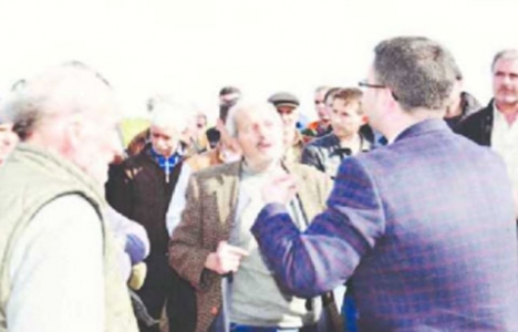 Danişment köyünde arazi isyanı!