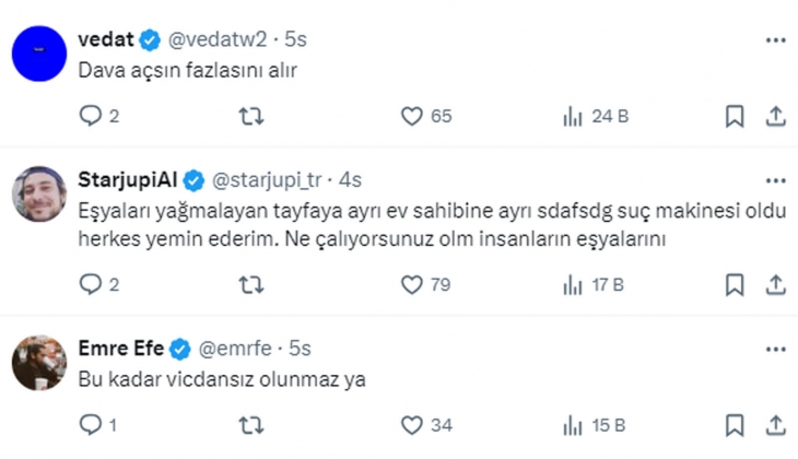 İzmir de ev sahibi kiracısı evde yokken eşyalarını sokağa attı: Eşyalar yağmalandı!