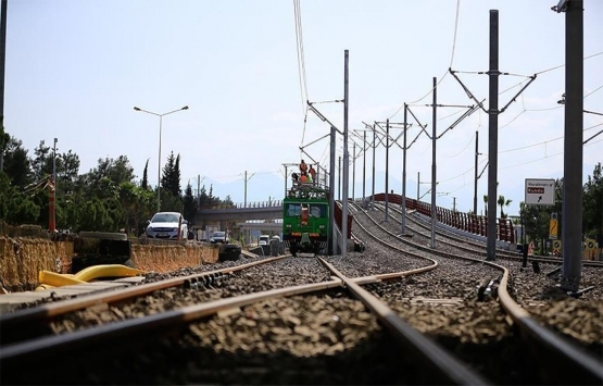 Antalya Üçüncü Etap Raylı Sistem Hattı nda test sürüşleri başladı!