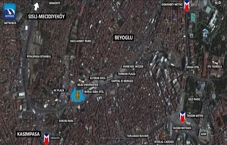 Esta Beyoğlu nerede?