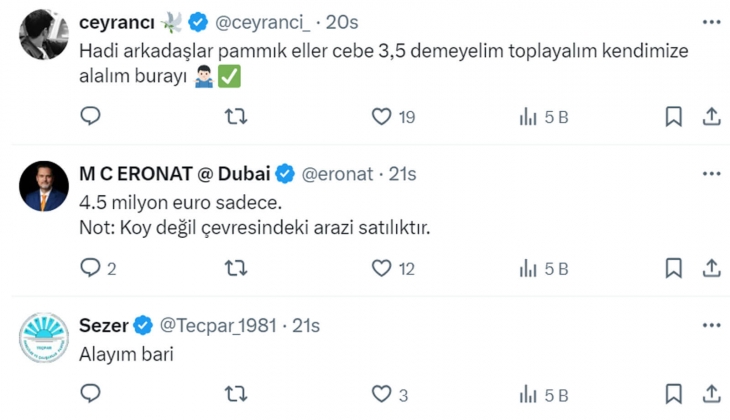 Urla da 160 milyon TL ye koy satılıyor! 