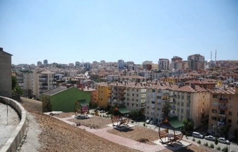  Pursaklar'da yeşil alan çalışmaları!