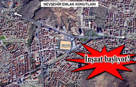 Cent Yapı Nevşehir Emlak Konutları projesinde imzalar atıldı!