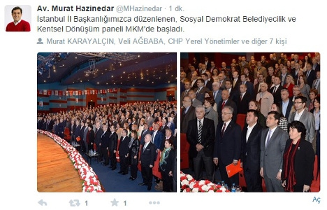 Belediyecilik ve Kentsel Dönüşüm paneli başladı!