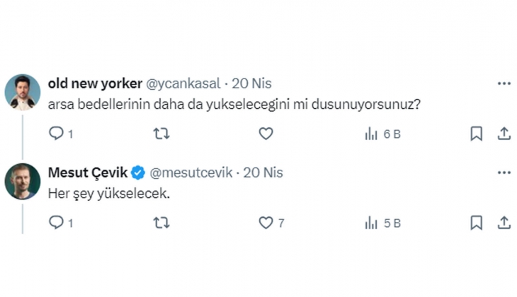 Müteahhitler konut fiyatlarında hızlı artış beklemiyor!