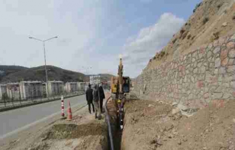 Bayburt'ta altyapı çalışmaları devam ediyor!