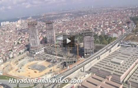 Gaziosmanpaşa Viaport Venezia Evleri'nin havadan yeni görüntüleri!