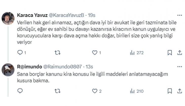 Yüzde 25 ile oturan kiracılara tepki: Kira tespit davası ile yanınıza kar kalmayacak farkını vereceksiniz! 