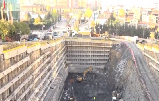 Ümraniye- Ataşehir- Göztepe Metrosu nun inşaatı yeniden başladı!