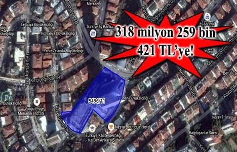 Ankara Çankaya'da icradan satılık turizm tesisi!