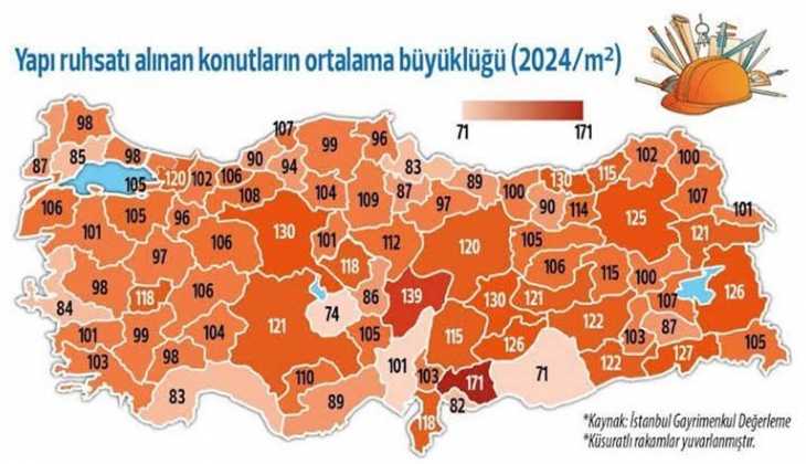 İnşaat mühendisi Atakan Bakılan: 2003 yılıyla kıyaslandığında, 2024 te konut metrekareleri yüzde 24 azaldı!