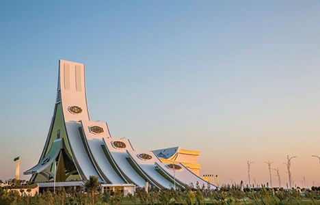Türkmenistan Awaza Kongre Merkezi açıldı!