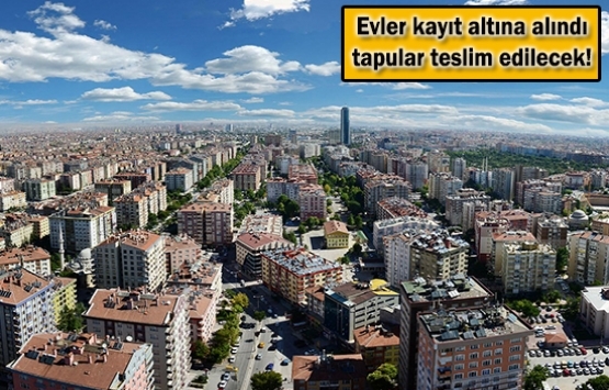 İmar barışında ilk adım tamamlandı!