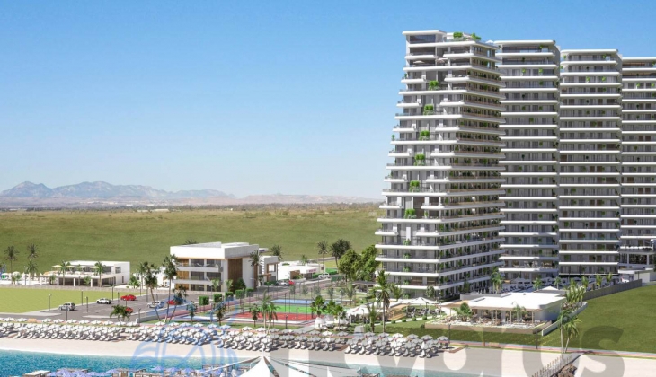 Kıbrıs Alpcan Tower Key West te yüzde 35 peşinat 36 ay vade ve 86 bin 79 Euro dan başlayan fiyatlarla! 