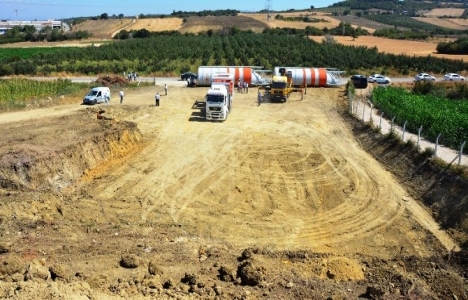 Lapseki Belediyesi beton santrali kuruyor!