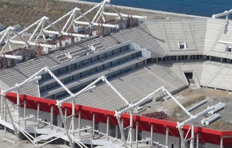 Trabzon Akyazı Stadı nın inşaatından son görüntüler!