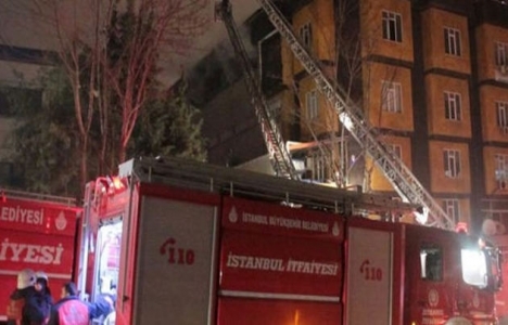 Beylikdüzü Kutlu Sitesi'nde yangın!