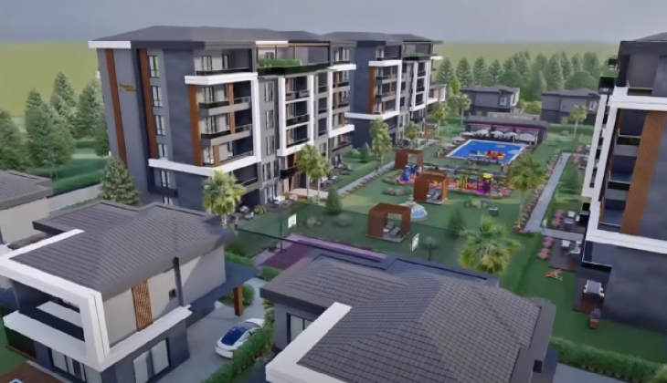 Çerkezköy Paradise Garden satışta! Hem daire hem villa projesi!