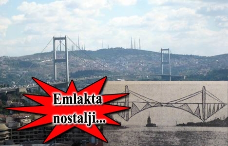 Boğaziçi Köprüsü'nün Sultanahmet ile Selimiye arasına yapılması teklif edilmiş!