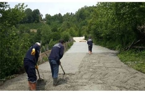 Ordu Kumru'da altyapı çalışmaları başladı!