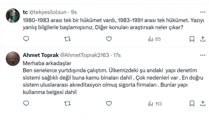 İnşaat mühendislerinden 6 Şubat depremleri açıklaması: Depremden korunmak için önce mühendisine sahip çıkacaksın!