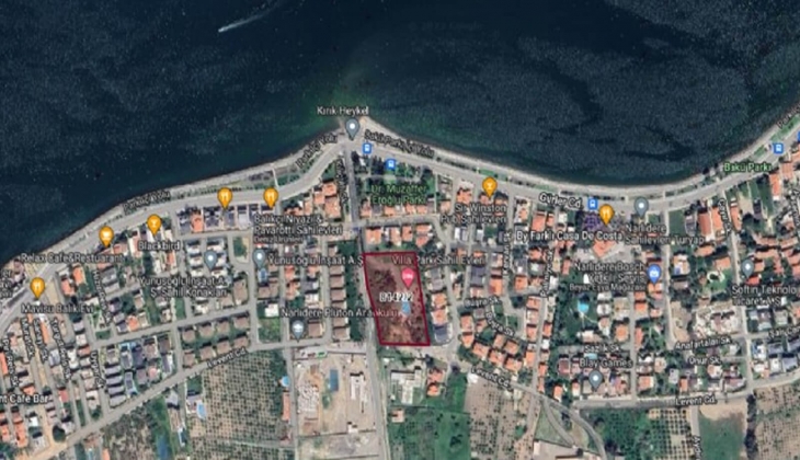 İzmir Narlıdere Sahilevleri ndeki imar planı askıda! 7 bin 30 metrekarelik parselin statüsü değişti!
