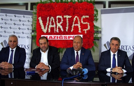 Vartaş, Elazığspor’la sponsorluk anlaşması imzaladı!