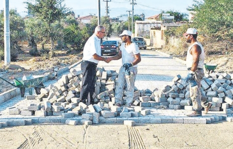 Aydın İncirliova Belediyesi ilçedeki yolları onaracak!