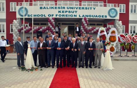 Balıkesir Üniversitesi Yabancı Diller Yüksek Okulu'nun açılışı yapıldı!