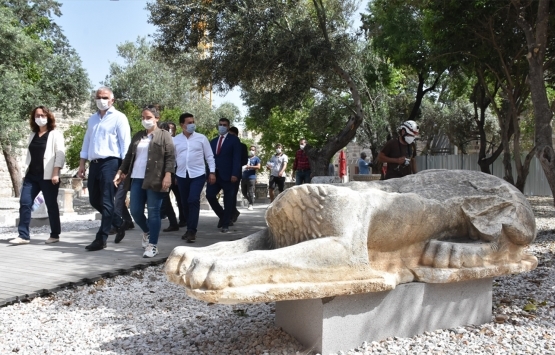 Bodrum Kalesi ndeki restorasyon çalışmalarında son durum!