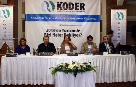 Turizmin geleceği Kuşadası'nda masaya yatırıldı!