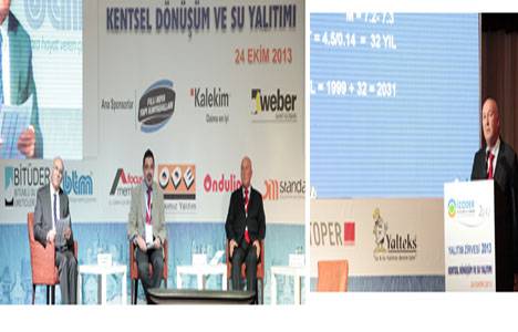 Kentsel dönüşümde su yalıtımına dikkat!