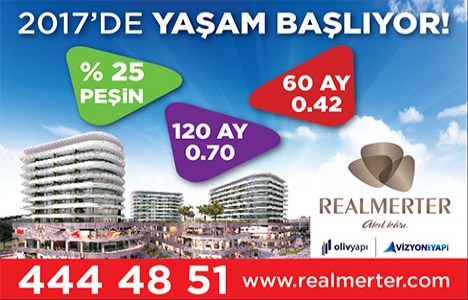 Real Merter'de peşinat yok!