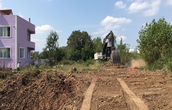 Köseköy’de yeni imar yolu açılıyor!