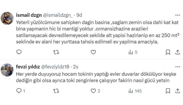 Prof. Dr. Övgün Ahmet Ercan: TOKİ konutları az nüfuslu deprem bölgelerinde çözüm olabilir!
