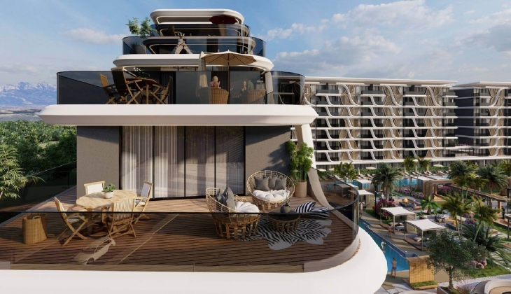 Antalya Akropolis Residence ta teslimler aralıkta! 5 yıldızlı otel konseptinde 250 konutluk dev projede yaşam başlıyor