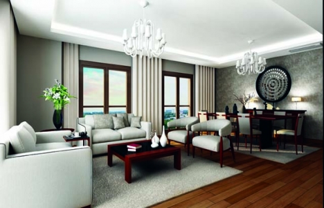 Avrupa Konutları Kale'nin örnek dairesi ziyarete açıldı!