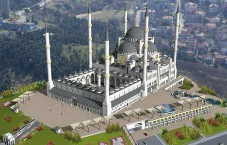 Kadir Topbaş, Çamlıca Camii inşaatını inceledi!