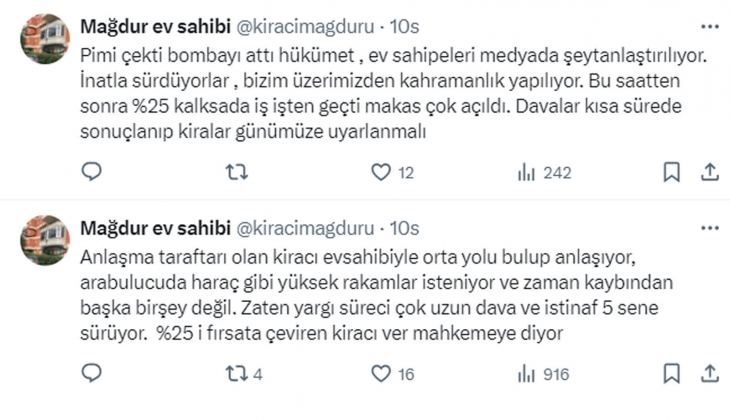 2021 Ocak ta 1.000 TL olan evin kirası şimdi 8 bin 300 TL olacaktı! Yüzde 25 zam sınırı bir fiyasko oldu!