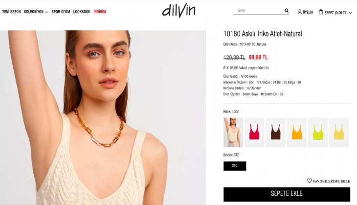 Hazır giyimin köklü markası Dilvin’den kaçırılmayacak fırsat! Yüzde 50’ye varan indirimlerle 16 Eylül 2022 fiyat listesi