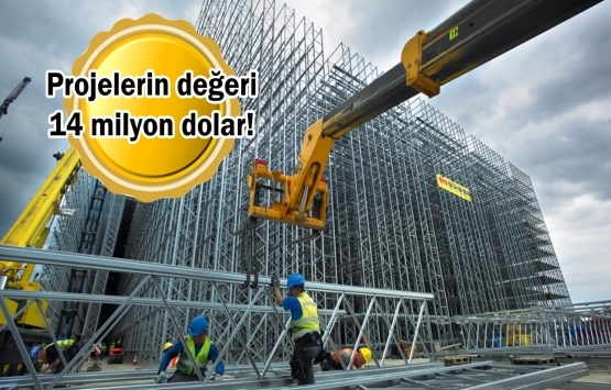Müteahhitler Ocak ayında yurt dışında 11 proje aldı!