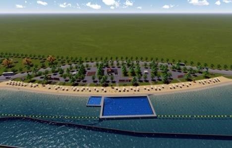 Bolu'ya 1 kilometrelik yapay plaj!
