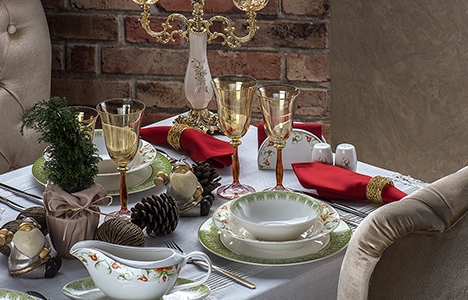 Esta Yemek Takımı ile yılbaşı sofralarınıza estetik katın!