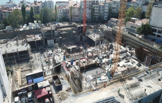 Taksim'deki AKM'nin inşaatı devam ediyor!