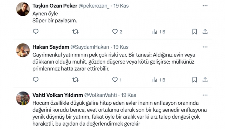 Gayrimenkul fiyatlarındaki artış Türkiye gerçeklerinden soyutlanıp çözülemez: Konut yatırımı mantıklı mı?